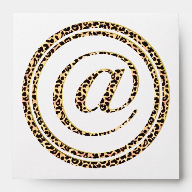 Leopard @ envelopes (Front)
