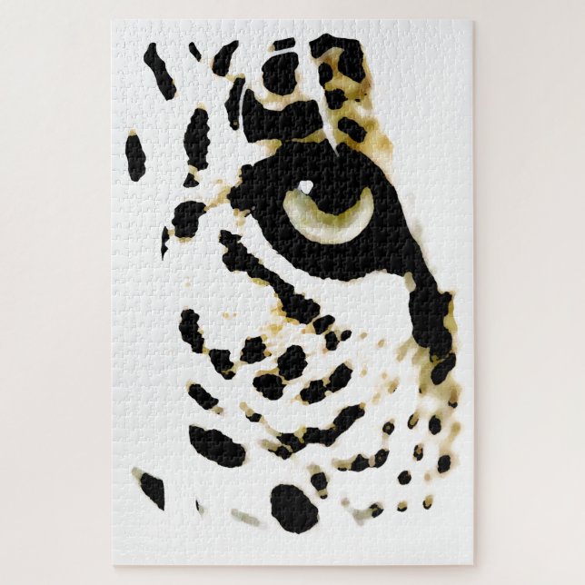 Leopard Eye - Animals Art Jigsaw Puzzle (Vertical)
