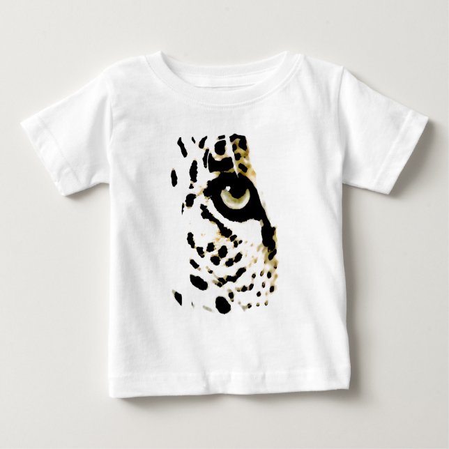 Leopard Eye Baby T-Shirt (Front)