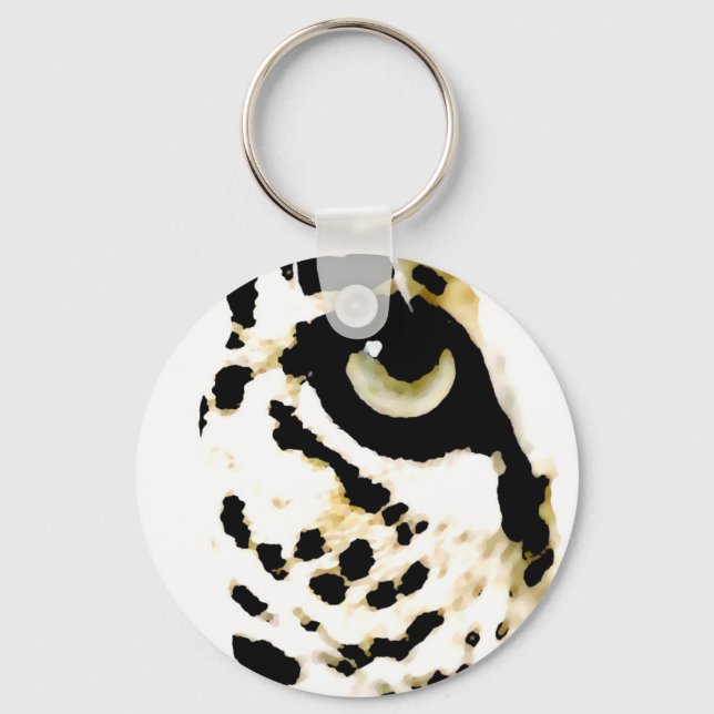 Leopard Eye Key Ring (Front)