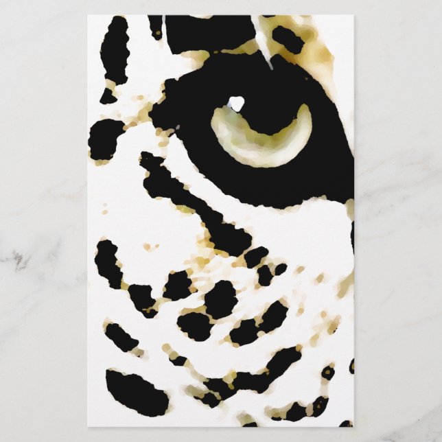Leopard Eye Stationery (Front)