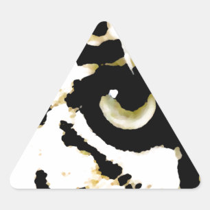 Leopard Eye Triangle Sticker