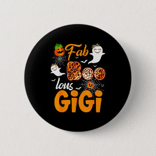 Leopard Fab Boo Lous Gigi Soky Halloween Costume G 6 Cm Round Badge