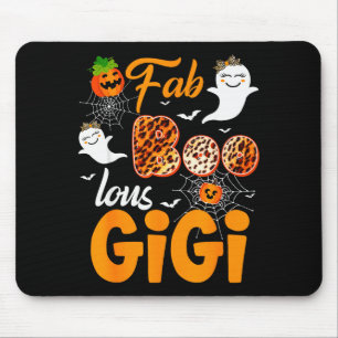 Leopard Fab Boo Lous Gigi Soky Halloween Costume G Mouse Pad