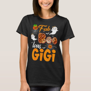 Leopard Fab Boo Lous Gigi Soky Halloween Costume G T-Shirt