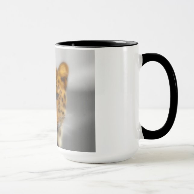 Leopard Face Mug (Right)