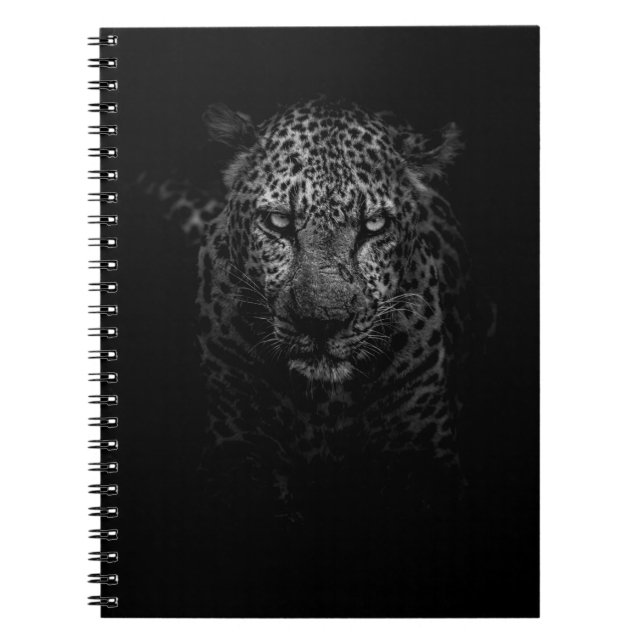 LEOPARD FACE NOTEBOOK (Front)