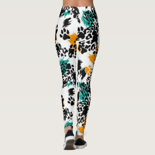 Leopard Fawn Texture – Stylish Women's Leggings