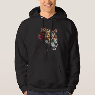 Leopard flower  animal leopard hoodie