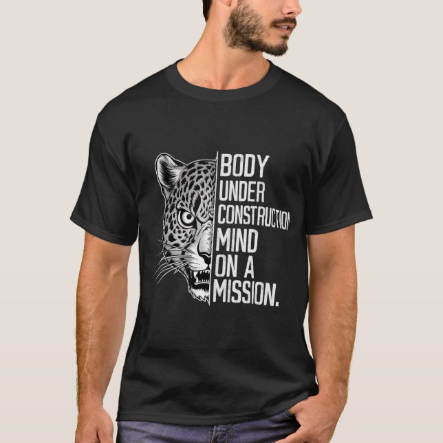 Leopard Focus T-Shirt (Front)