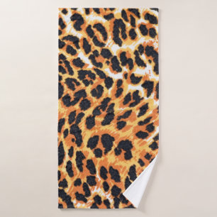 leopard fur as backgroundleopard,pattern,print,ski bath towel