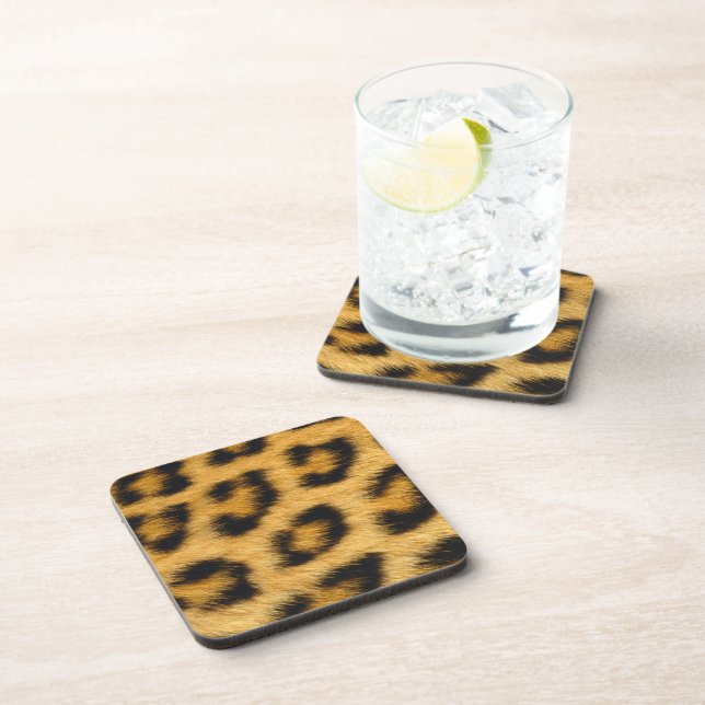 Leopard Fur Coaster (Right Side)