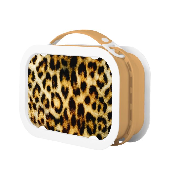 Leopard Fur Lunch Box (Left)