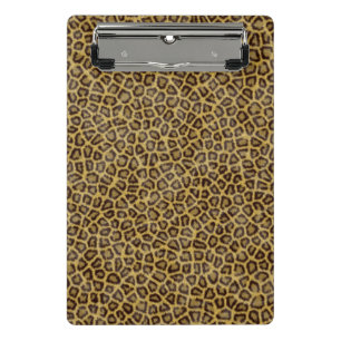 Leopard Fur Mini Clipboard