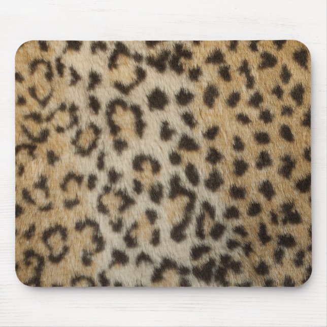 Leopard Fur Mouse Pad (Front)