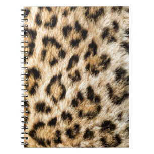Leopard Fur Notebook