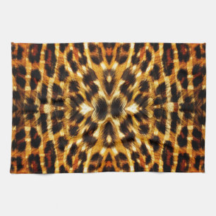 Leopard Fur Pattern Tea Towel