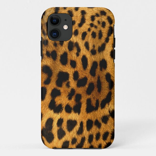Leopard Fur Print Case-Mate iPhone Case (Back)
