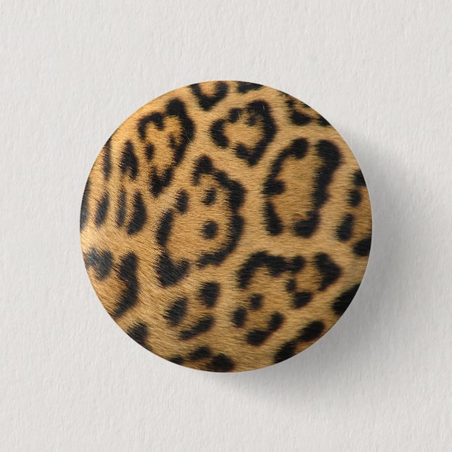 Leopard Fur Spots Pattern 3 Cm Round Badge (Front)