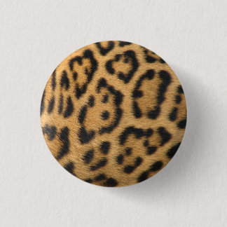 Leopard Fur Spots Pattern 3 Cm Round Badge