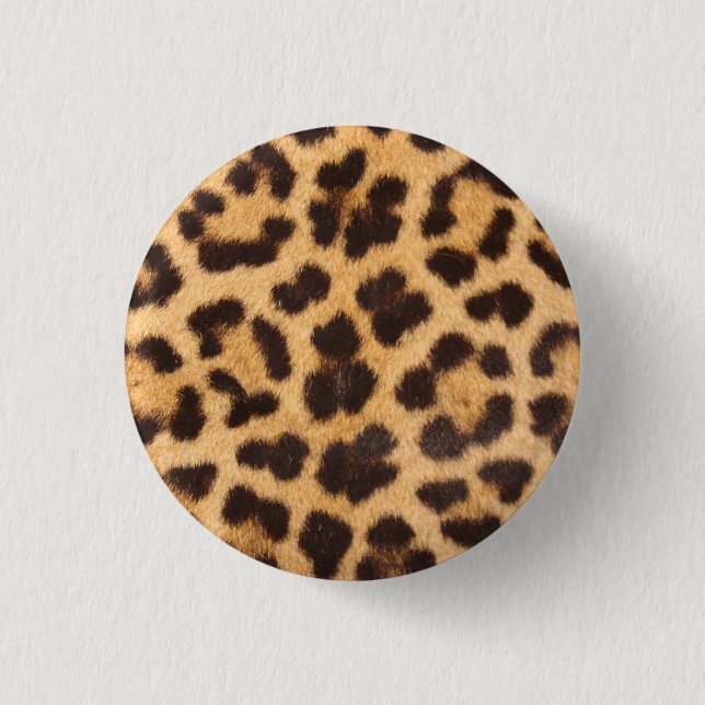 Leopard Fur Spots Pattern 3 Cm Round Badge (Front)