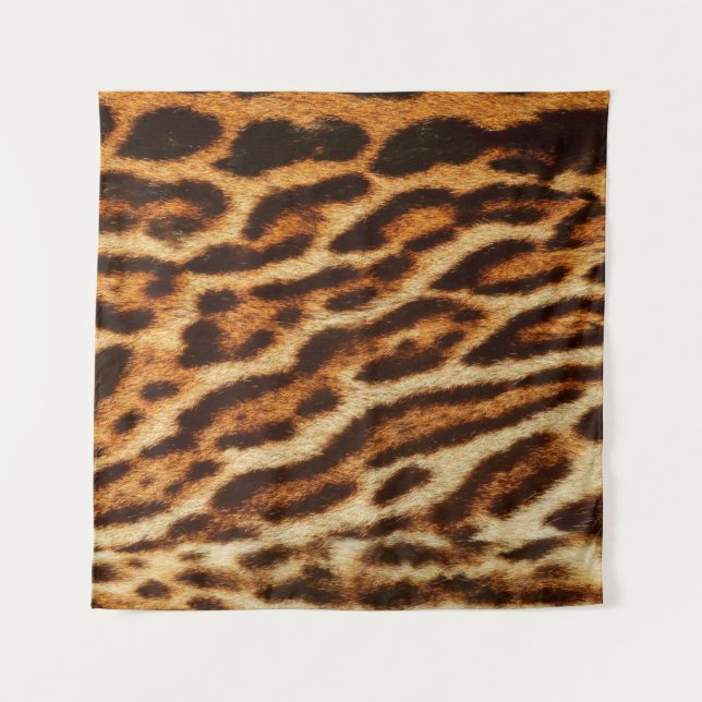 Leopard fur textures. Animal print Tapestry (Front)