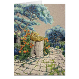 Leopard Garden, by Darlene P. Coltrain