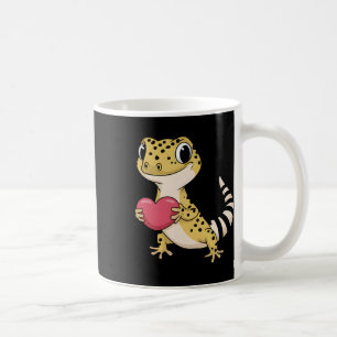 Leopard Gecko Animal Valentine Lovers Reptile Coffee Mug