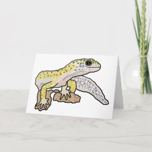 Leopard Gecko Card