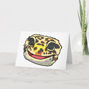 Leopard Gecko Card