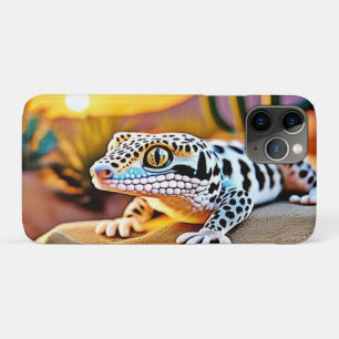 Leopard Gecko Desert Design iPhone 11 Pro Case