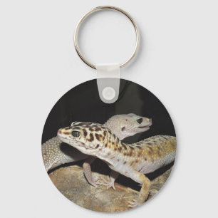 Leopard gecko design for all gecko lovers! key ring