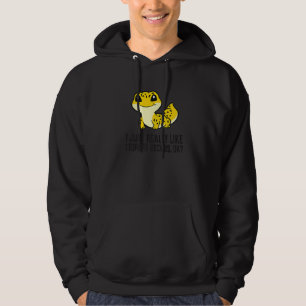 Leopard Gecko I Just Really Like Leopard Geckos Hoodie