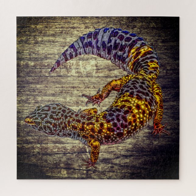 Leopard Gecko Jigsaw Puzzle (Vertical)