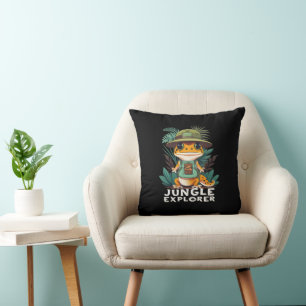 Leopard Gecko Jungle Explorer: Unveil the Wild Cushion