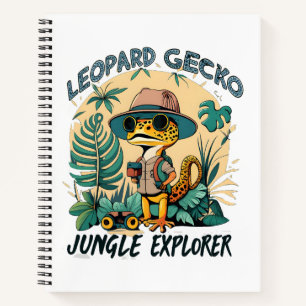 Leopard Gecko Jungle Explorer : Wild Adventure Notebook