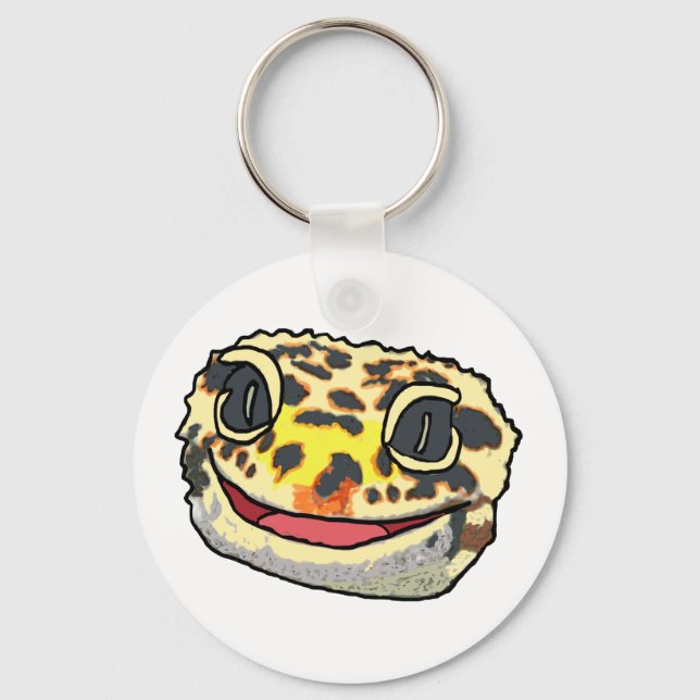 Leopard Gecko Key Ring (Front)