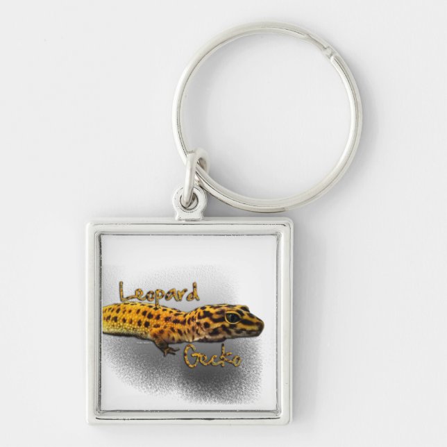 Leopard Gecko Keychain (Front)
