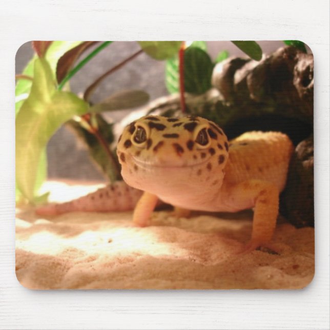 Leopard Gecko Mousepad (Front)
