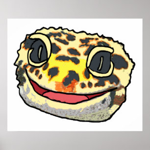 Leopard Gecko Poster