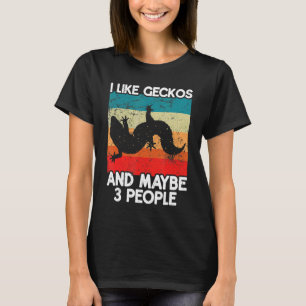 Leopard Gecko Reptile Cute Lizard  Pet Gecko Keepe T-Shirt