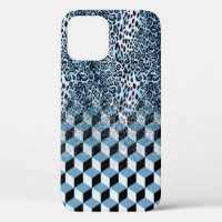 Leopard Geometric, Animal Skin Design.