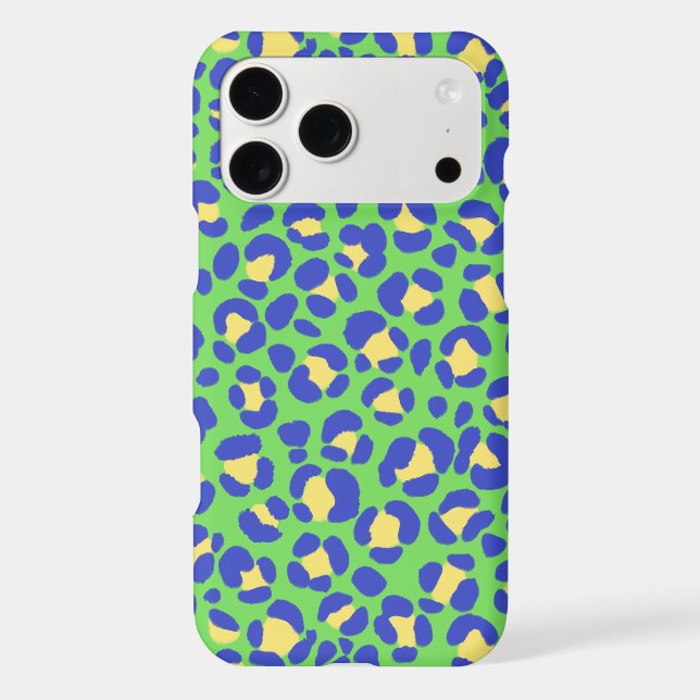 Leopard Green Blue Yellow (Back)