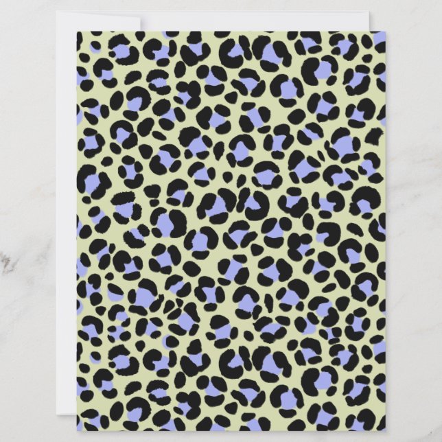 Leopard Green Purple Black (Front)