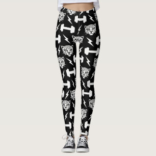 Leopard Gym Pattern Leggings