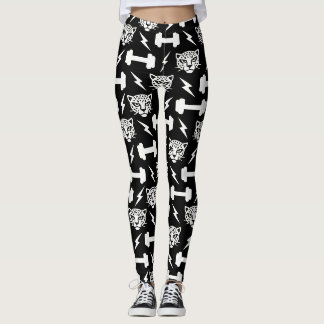 Leopard Gym Pattern Leggings