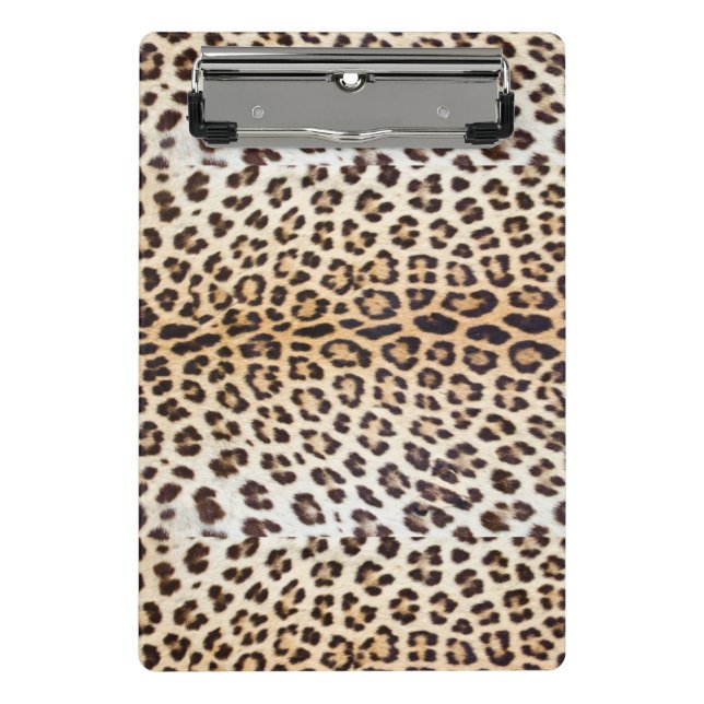 Leopard hair mini clipboard (Front)