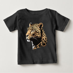 Leopard Head Baby T-Shirt