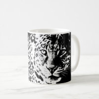 Leopard Head Pop Art Modern Template Animals