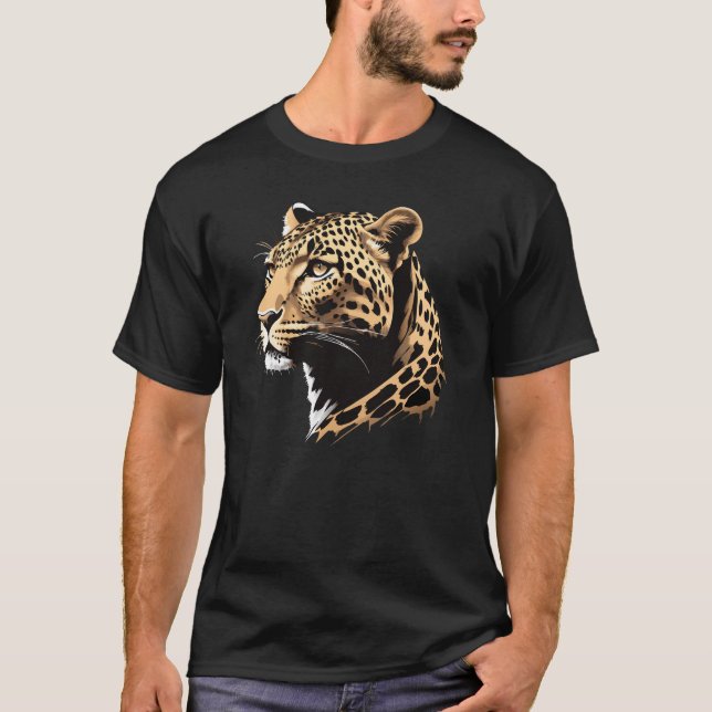 Leopard Head T-Shirt (Front)
